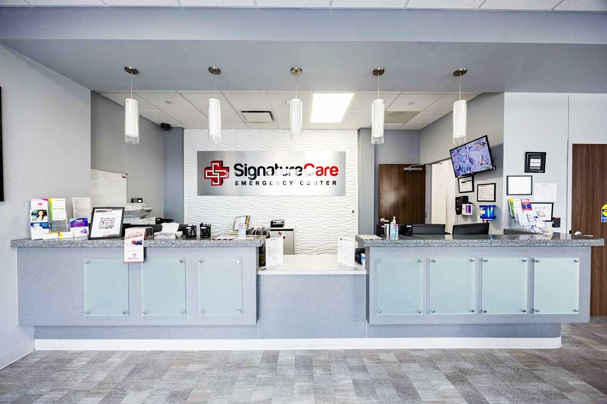 Emergency treatment room at SignatureCare